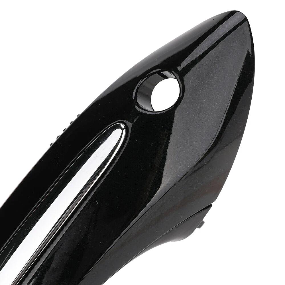 For BMW 5 6 7 Series F07 F10 F11 F06 F12 F13 F01 F02 4X Black Outer Outside Exterior Comfort Access Door Handle Set 51217231931