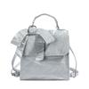 Korean Fashionable Backpack for Women with Small Fresh and Cute Bow Small Backpack Niche Design Crossbody Bag