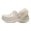 Crocs Cls Platform Gefüttert Glitzer Cg Clogs Damen Weiß 211922-0WV