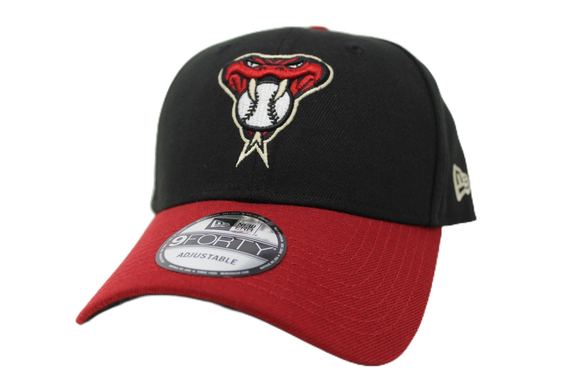 New Era 9FORTY MLB Arizona Diamondbacks Cap (Black/Scarlet)