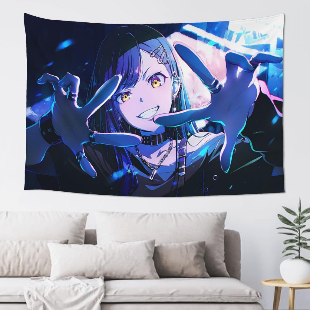 Colorful Anime Girl Tapestry Room decoration Home Decoration Tapestry Decor Accessories Cute Room Decor
