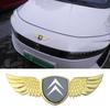 Citroen Car Front Trunk Wings Emblem Badge Sticker for C1 C5 DS3 DS4 DS5 Picasso Xsara Berlingo Jumpy C-C-ELYSEE Accessory Body