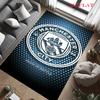 MCFC logo Carpet Rug for Living Room Bedroom Home Sofa Decoration,Kids play Nonslip Floor Mat