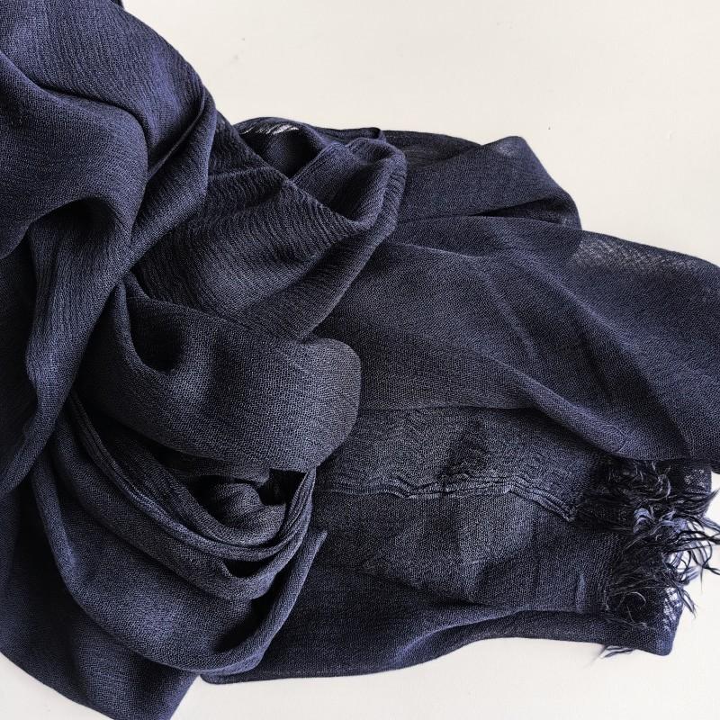 61 Colors Soft Cotton Viscose Scarf Rayon Material Muslim Hijab Mid Eastern Plain Solid Color Headscarf With Tassel