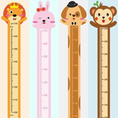 Children's Height Measurement Wall Stickers for Bedrooms and Classrooms - SK6094SK6097