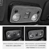 For Ford Mustang GT 2015-2025 Made of Alcantara Roof Front Reading Light Panel Trim Sticker Car Interior Tuning Accessories