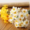 1/6pcs Artificial Narcissus Flower Simulated Fake Daffodil Bridal Bouquet for Wedding Home Garden Room Desktop Party Decoration