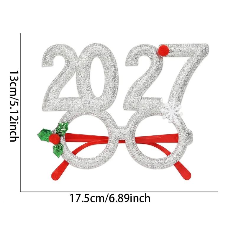 Creative Christmas Star Headband 1/4Pcs Color Strip Design Suitable for 2027 New Year Eve Party Decoration