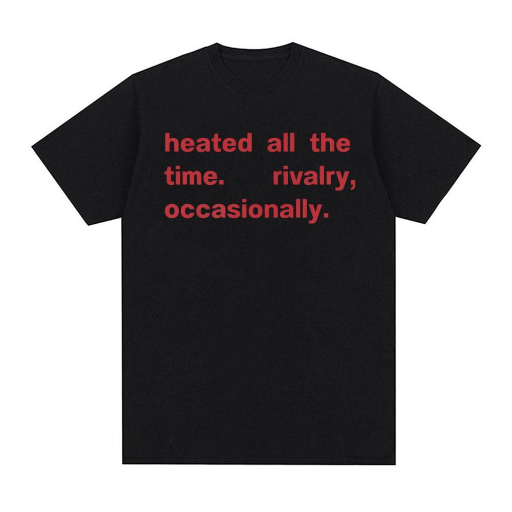 

Heated All The Time RivalryOccasionally Baby Graphic T-shirts Men Women Fashion Oversized T Shirt 100% Cotton Casual Cozy TSh... S разноцветный