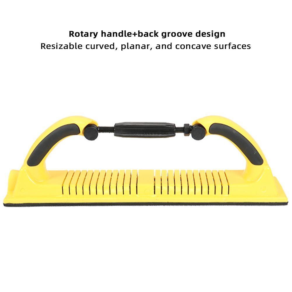Dry Grinding Hand Board Humanized Curved Sanders Car Putty-Ash Hand Planer