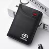 Men Wallet Car Logo Leather Purse Holder For Camry Auris Corolla Yaris Aygo RAV4 Prius CHR Hilux Avensis Land Cruiser