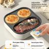 220V 3 In 1 Breakfast Maker Egg Frying Pan Non-stick Home Fried Steak Pot Multi Cooker for Breakfast