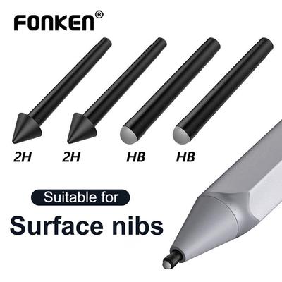 FONKEN 2H/HB Stylus Nib Replacement Stylus Pen Tip Accessories Touch Screen Pen Nibs High Sensitivity for Microsoft Surface Pro 7/6/5