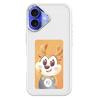 For iPhone 16 Plus Smart E-Ink Phone Case 4 Color HD 4 Inch Display NFC DIY Customized Screen