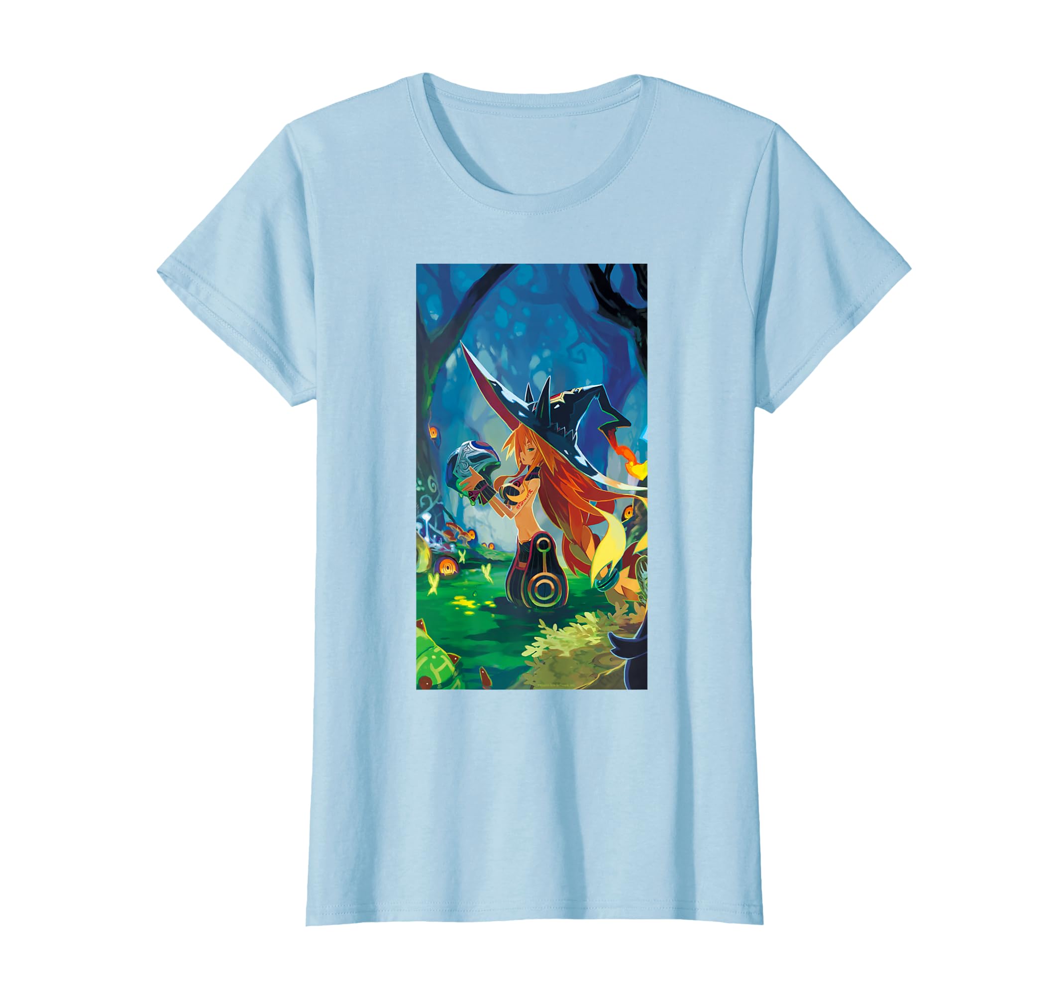 The Witch and the Hundred Knight Package Illustration (Swamp Witch) T-Shirt