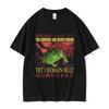 Japanese Evolve Into Crab Funny Graphic T Shirt Women Retro Fashion Tshirts Oversized Tshirt Streetwear Vintage puls size Y2K
