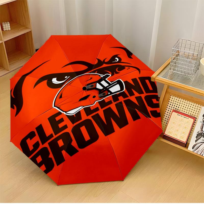 Cleveland Browns Printed umbrella lightweight for travel camping and leisure a musthave for family holidays and birthday gifts