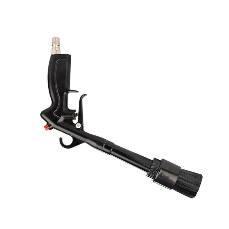 Triggers Operated Ergonomic Air Blasters Guns With Adjustable Nozzle Modes for Car Interior Detailing and Dirt Blasting