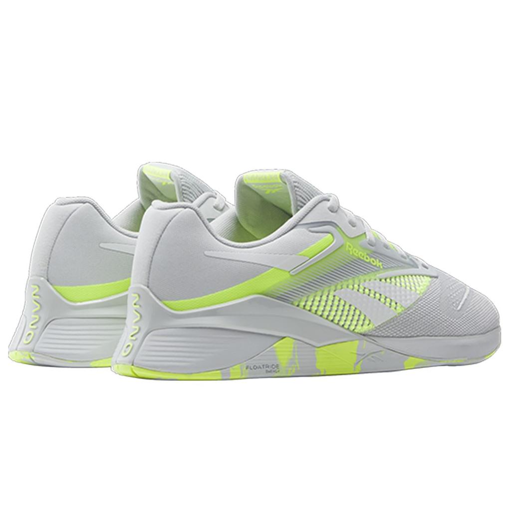 Reebok Nano X4 Moon Digital Lime Unisex Sneakers Grey Footwear-White 100204675