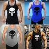 Trendy Loose Fit Muscle Training Vest For Men Casual Polyester Sleeveless Shirt
