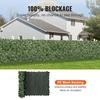 VEVOR Ivy Privacy Fence, 990 x 2490 mm Artificial Green Wall Screen, Greenery Ivy Fence with Mesh Cloth Backing and Strengthened Joint