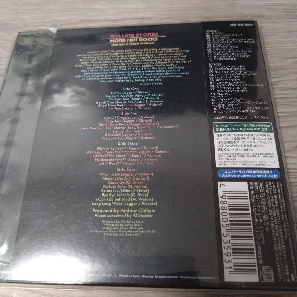 [USED] Rolling Stones More Hot Rocks SHM-CD