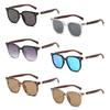 UV Protection Wood Grain Sunglasses Outdoor Street PhotographyX Shades  for Women & Men