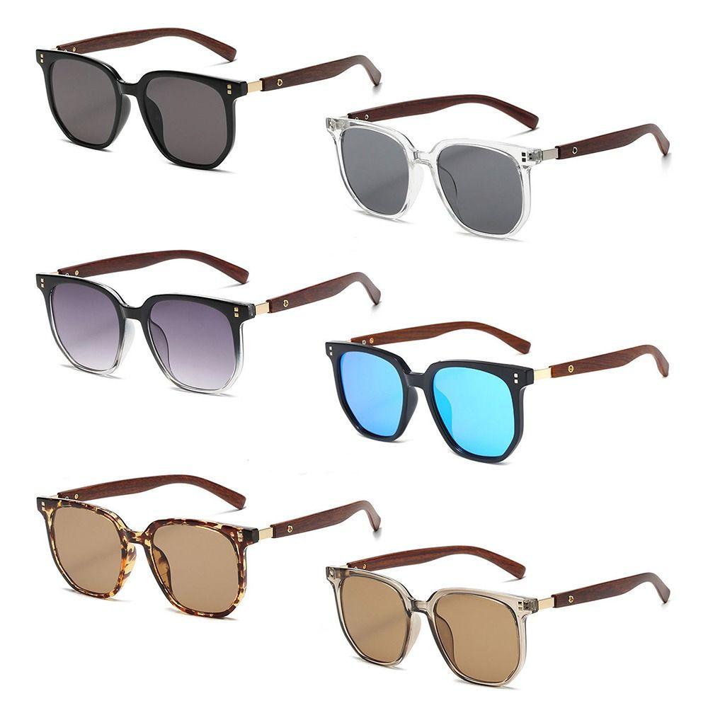 UV-Schutz Holzmaserung Sonnenbrille Outdoor Street PhotographyX Shades für Damen & Herren