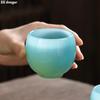 Tianqing Jade Porcelain Master Cup Single Teacup Large Glass Personal Ruyi Cup Chinese Kungfu Tea Set Tea Set Accessories