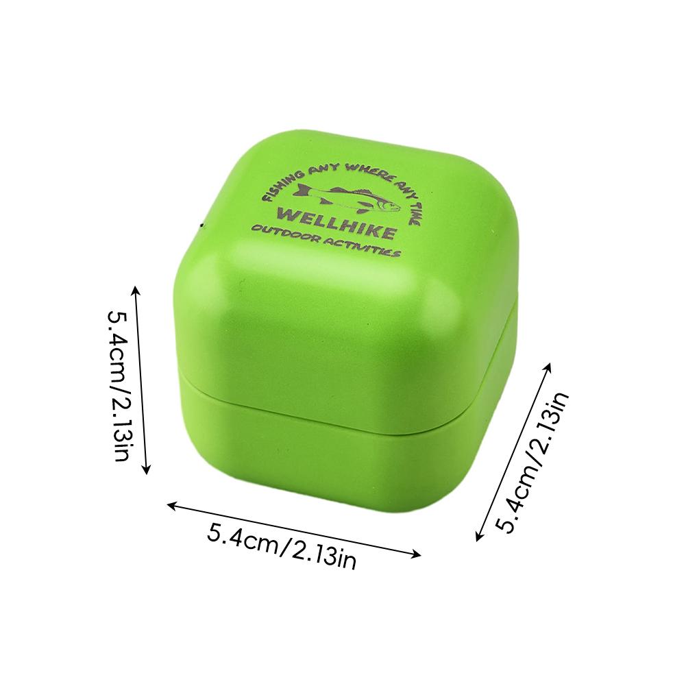 Outdoor Camping Small Fish Bait Storage Box Portable Eco-Friendly Moisture-Proof Tinplate Storage Box