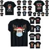 Gemütliches und leichtes Weihnachten Quarantäne 2020 Weihnachtsmann T-Shirt für Männer und Frauen