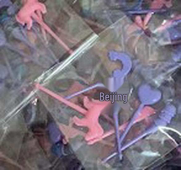 Креативный набор фруктовых вилок с животными-единорогами для детей