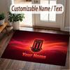 Custom Rug Stoke City FC Pattern Print Name Text Soft Non‑Slip Floor Carpet for Home Indoor Decoration