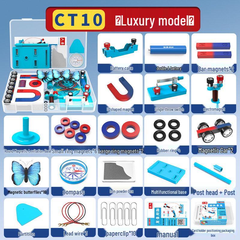 Grade 2 Science Magnet Set: Teaching Tools for Experiments & Learning