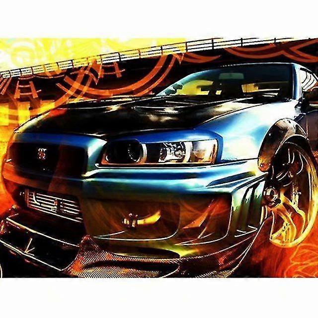 5d Diy Full Drill Diamond Painting Car Art Embroidery Stitch Mosaic Home Decor Gift