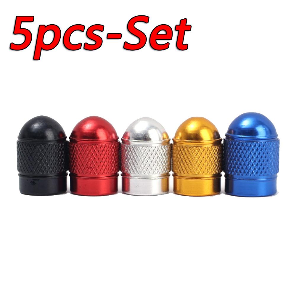 1/2/4/5pcs Aluminum Alloy Valve Caps Car Tire Valve Stems Cap Tire Valve Cap Bike Motorcycles Dust Proof Valve Stem Cap