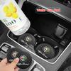 2 Pièces Porte-gobelet de Voiture Imperméable Antidérapant Tapis pour Tasse d'Eau Pour 156 159 147 8C 166 Giulia Giulietta Mito Stelvio Spider GT