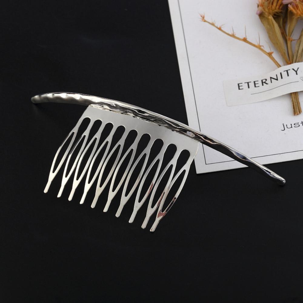 Luxus-Metallblatt-Haarkämme für Damen Hochzeits-Braut-Haarschmuck Mode Seiten-Haarklammern Anstecknadeln Braut-Haarschmuck