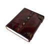 Handbound Leather Journal/ Spell Book Of Shadow /Journal Personalized/ Leather Sevan Stone Journal /medieval Book Large Brown Blank Book