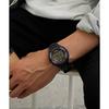 Citizen Q&Q Watch Digital Radio Solar Waterproof Date Urethane Belt MHS6-300 Men's Black