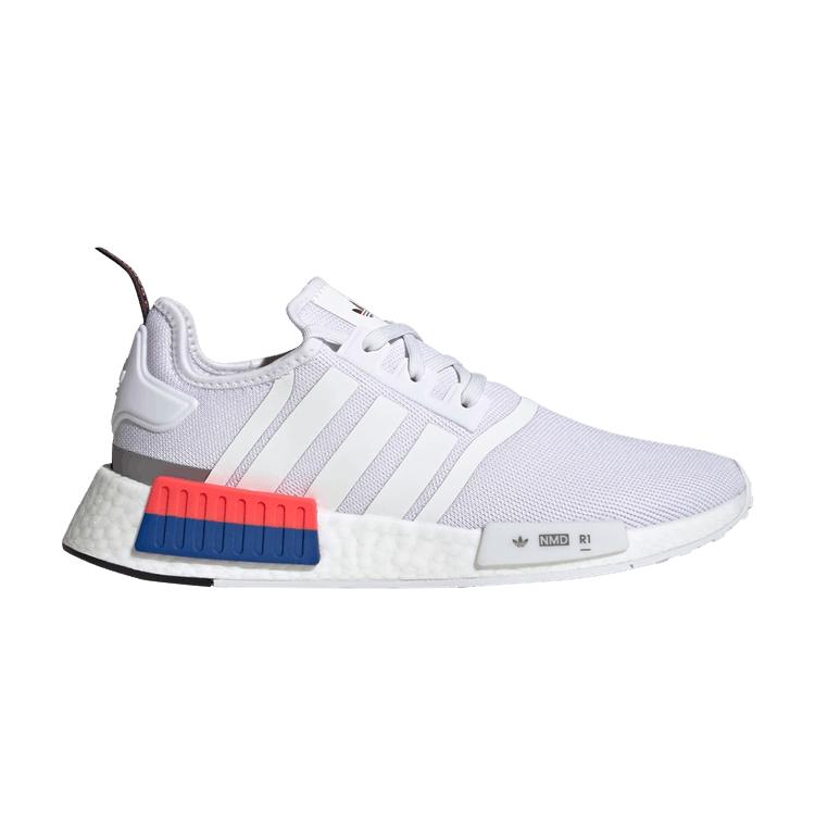 

Adidas NMD_R1 White Bright Red Мужские кроссовки Cloud-White Core-Black IF8028 40⅔