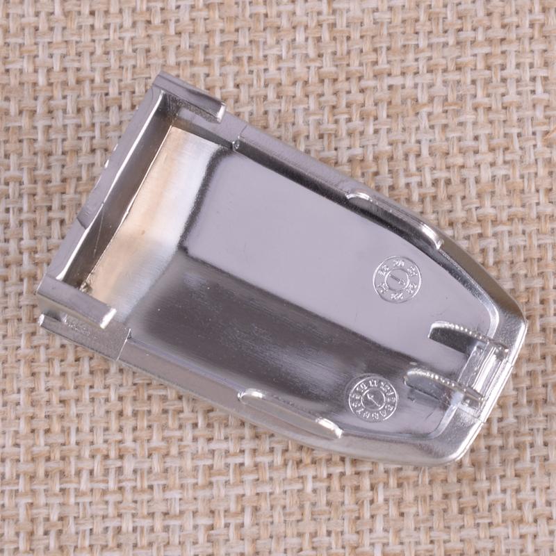13596115 Silver Car Front Door Handle Lock Cylinder Cover Cap Fit for Cadillac Escalade ESV 2015-