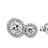 Pandora 925 Sterling Silver Earrings Women's Silver 293774C01-1