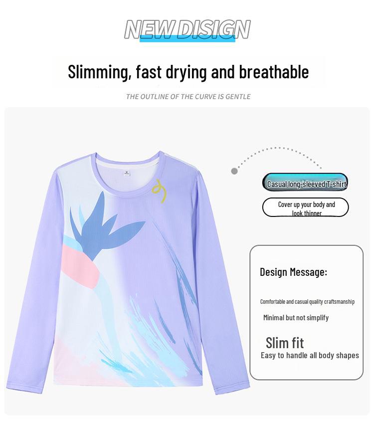 Women's Quick-Dry Lapel T-Shirt - Long/Short-Sleeve Spring/Autumn Comfort