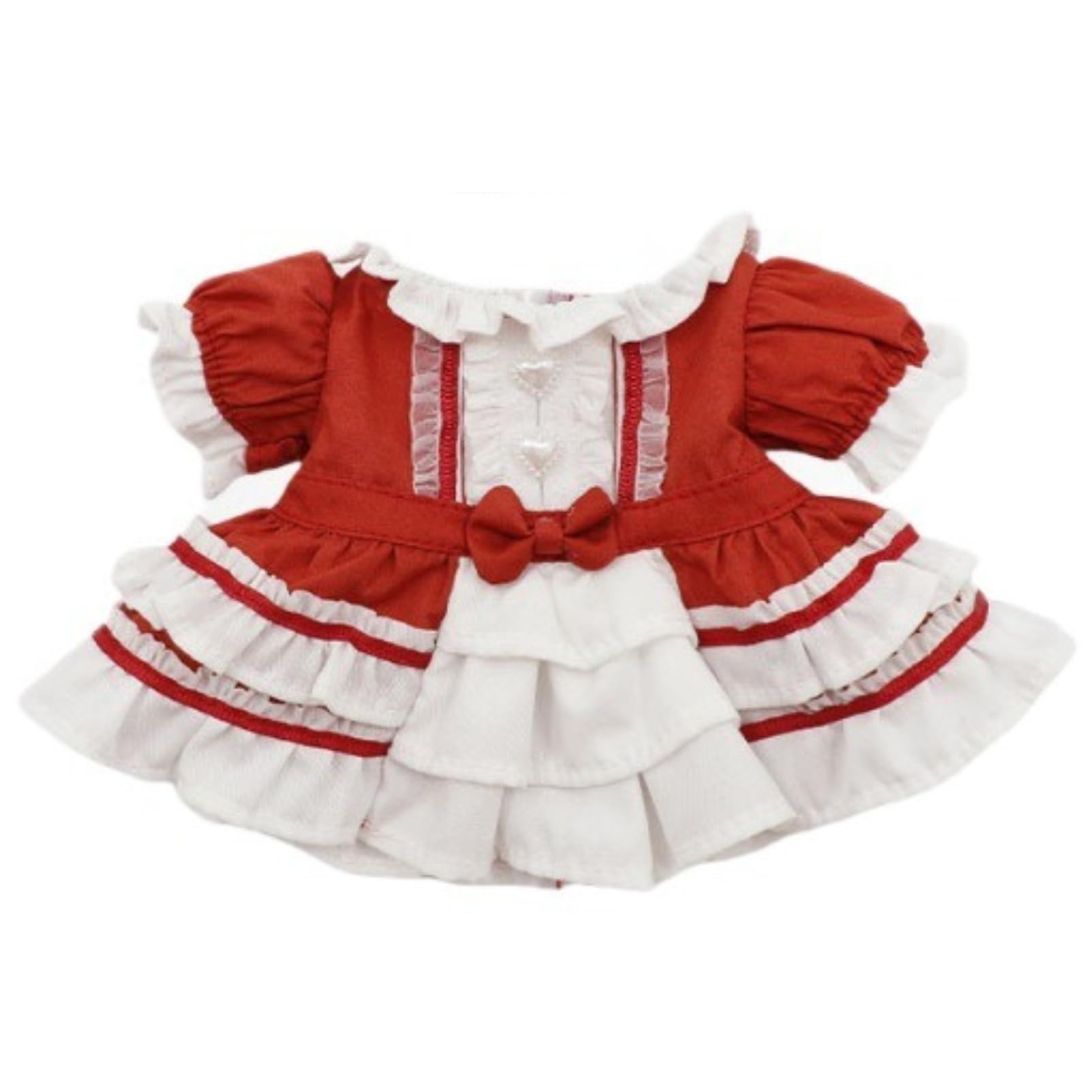 

Платье горничной в стиле лолиты COZENTA 20 см (красный) для плюшевых кукол