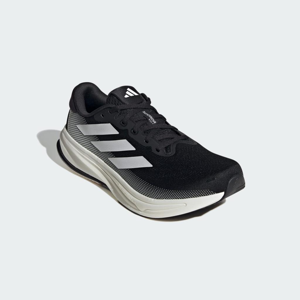 adidas Supernova Rise 2 Running Wide IG2168 Men's Performance Sports Shoes Core Black / Zero Metalic / Crystal White