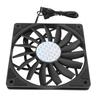 120mm 4pin PWM Case Fan MFDB Dynamic Pressure Bearing 500RPM To 1800RPM PC Cooling Fan for Computer Case Black