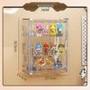 Labubu Figurine Acrylic Display Box - High Transparency Doll Storage Cabinet