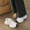 Mesh Dad Shoes Girl 2025 Spring and Autumn Muffin Thick-soled Breathable Harajuku Casual Sports Shoes Fashion Casual