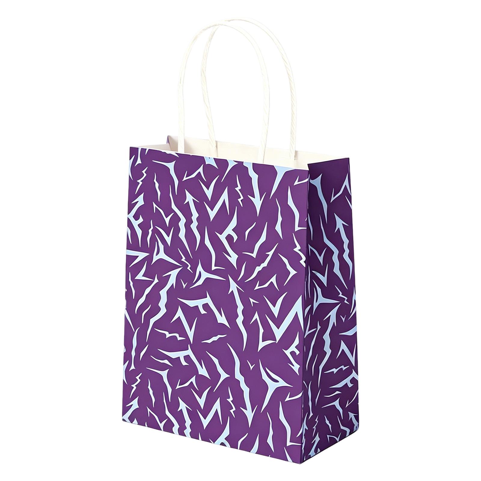 

15pcs Birthday Party Bags Party Supplies Themed Goodie Gift Bag With Handles For Movie Music Festivals Bachelorette Parties Decoration One Size фиолетовый